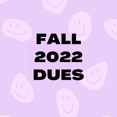 Fall 2022 Dues